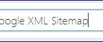 Google XLM Sitemapの設定画面